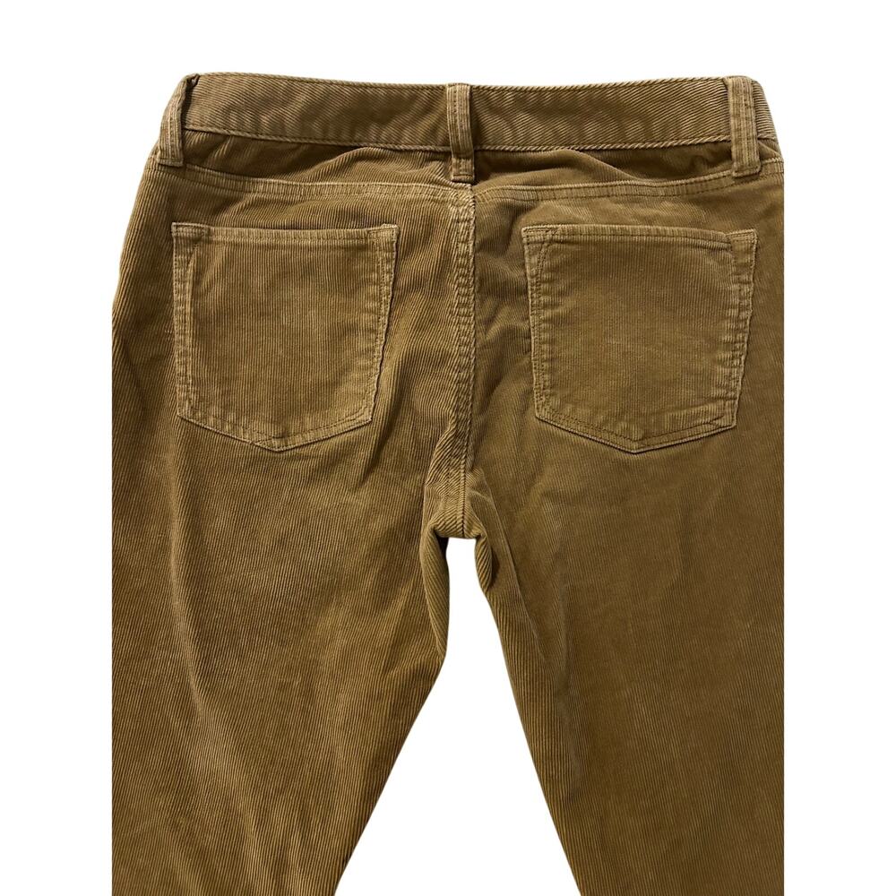 Banana Republic Corduroy Pants Womens 28 Brown Straight Leg Mid Rise 5 Pocket - Picture 7 of 12